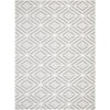Light Gray, Ivory, Medium Gray / 6'7" x 9'
