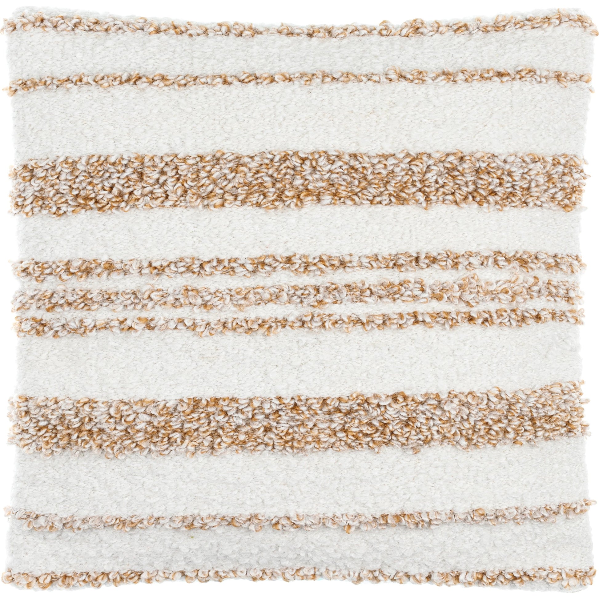 Boculette Pillow - 496394 by Surya. Made from front: 100% polyester, back: 100% cotton in a modern style.
