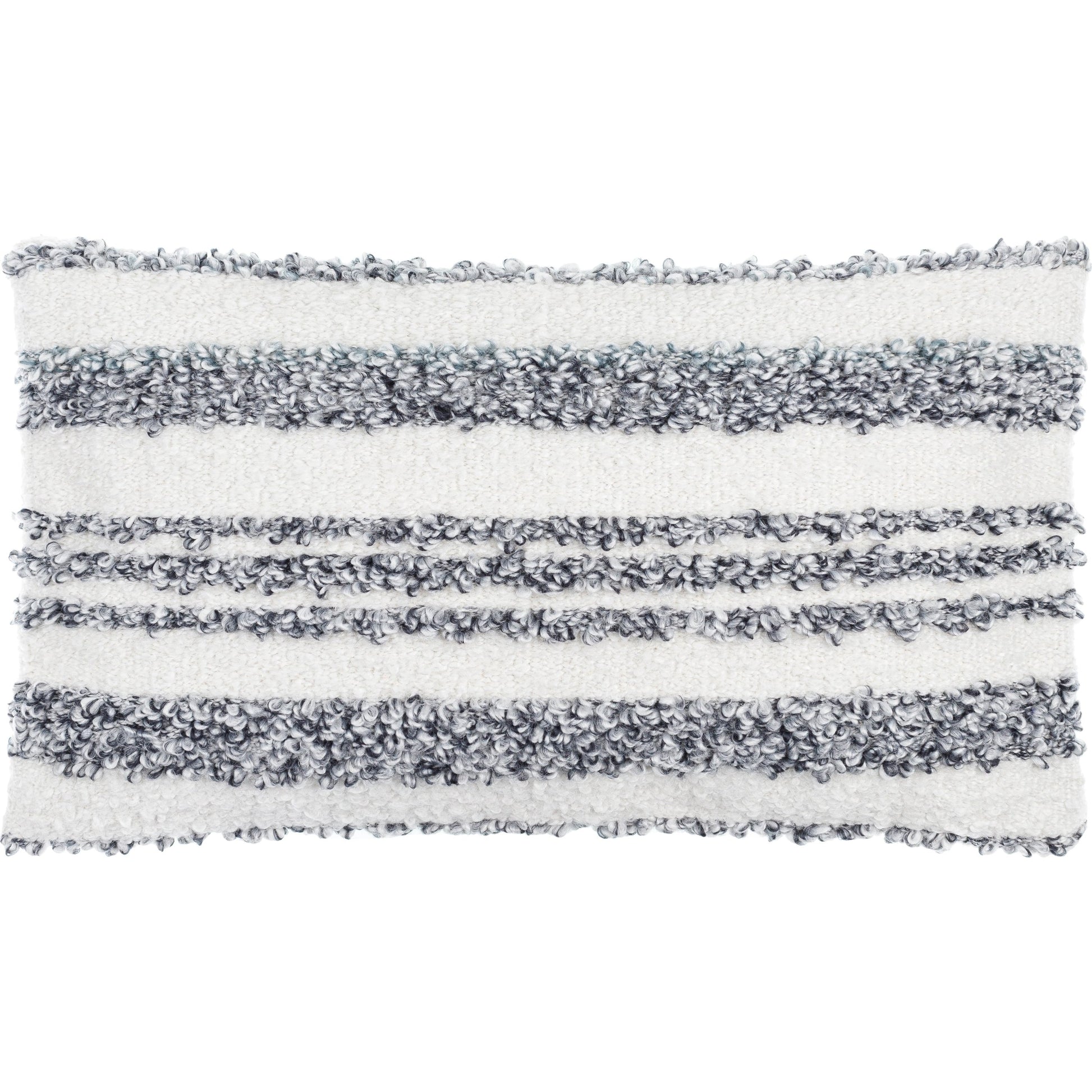 Boculette Pillow - 496394 by Surya. Made from front: 100% polyester, back: 100% cotton in a modern style.