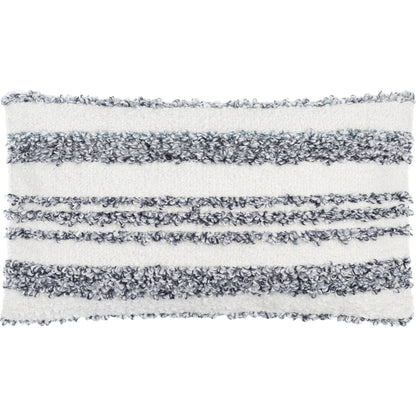 Boculette Pillow - 496394 by Surya. Made from front: 100% polyester, back: 100% cotton in a modern style.