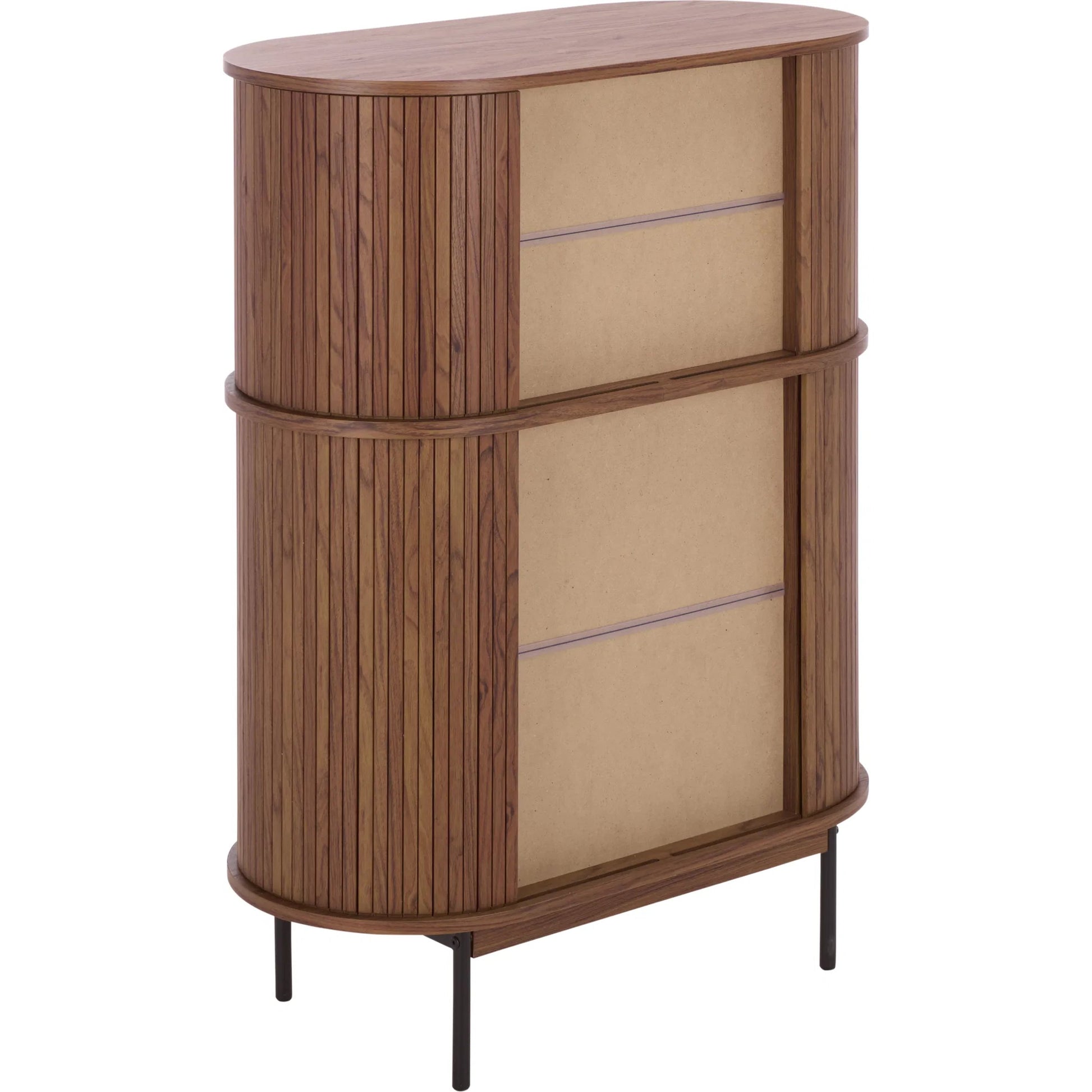 Newaygo Bar Cabinet by HedgeApple Essentials. Made from mdf, steel pipe in a unique style.