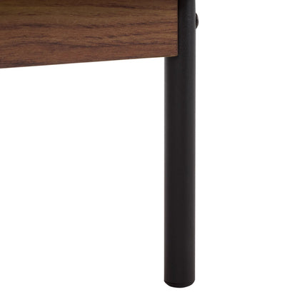 Newaygo Bar Cabinet by HedgeApple Essentials. Made from mdf, steel pipe in a unique style.