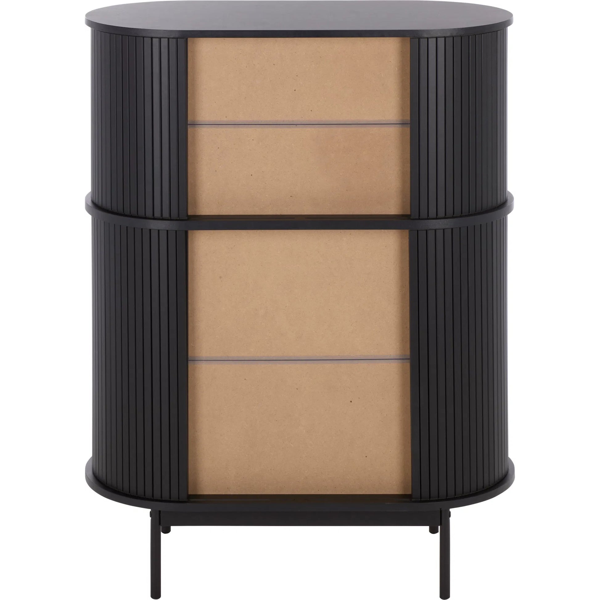 Newaygo Bar Cabinet by HedgeApple Essentials. Made from mdf, steel pipe in a unique style.