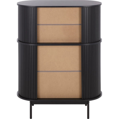 Newaygo Bar Cabinet by HedgeApple Essentials. Made from mdf, steel pipe in a unique style.