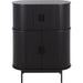 Newaygo Bar Cabinet by HedgeApple Essentials. Made from mdf, steel pipe in a unique style.