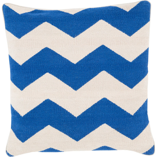 Bold Geo Pillow - 14951 by Surya. Made from cotton in a modern style.