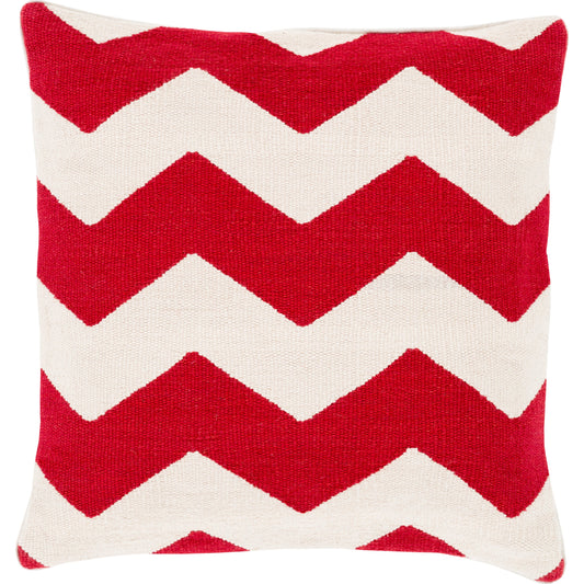 Bold Geo Pillow - 14951 by Surya. Made from cotton in a modern style.