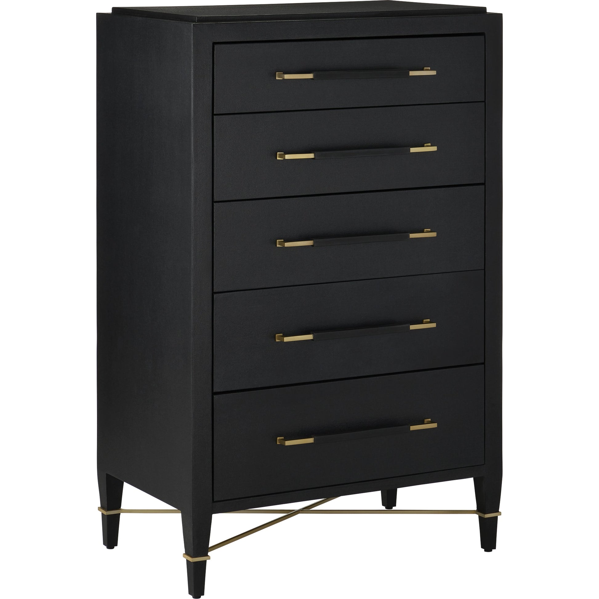 Verona Five-Drawer Chest by Currey and Company. Made from unique in a traditional style.