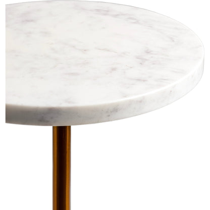 Moza Pillow - 32760 by Livabliss in metallic brass, ivory and bronzed, marbled. Made from top: marble, base: metal in a modern style.