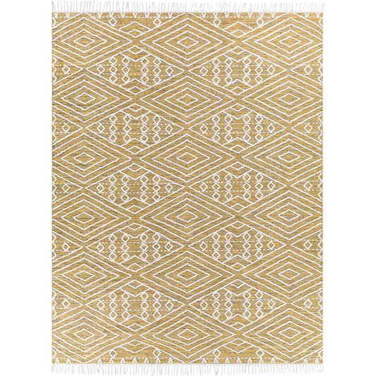 Bedouin BDO-2300 Rug by Livabliss in black, cream. Made from 70% cotton, 30% wool in a unique style.