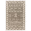 Medium Gray, Black, Cream / 2' x 3'