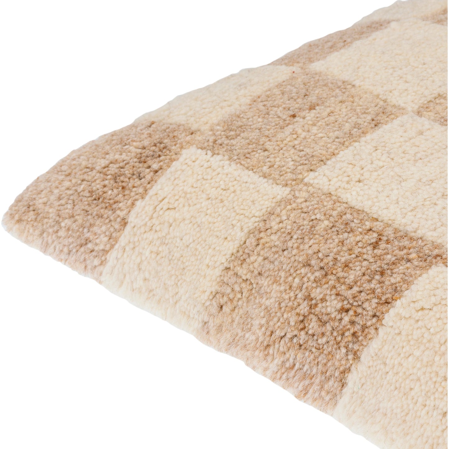 004 SI-2049624,SI-2049625,SI-2049627,SI-2049628,SI-2049630,SI-2049631 | Closeup | Balder Pillow - 481487 by Surya. Made from front: 80% wool, 20% cotton, back: 100% cotton in a modern style.