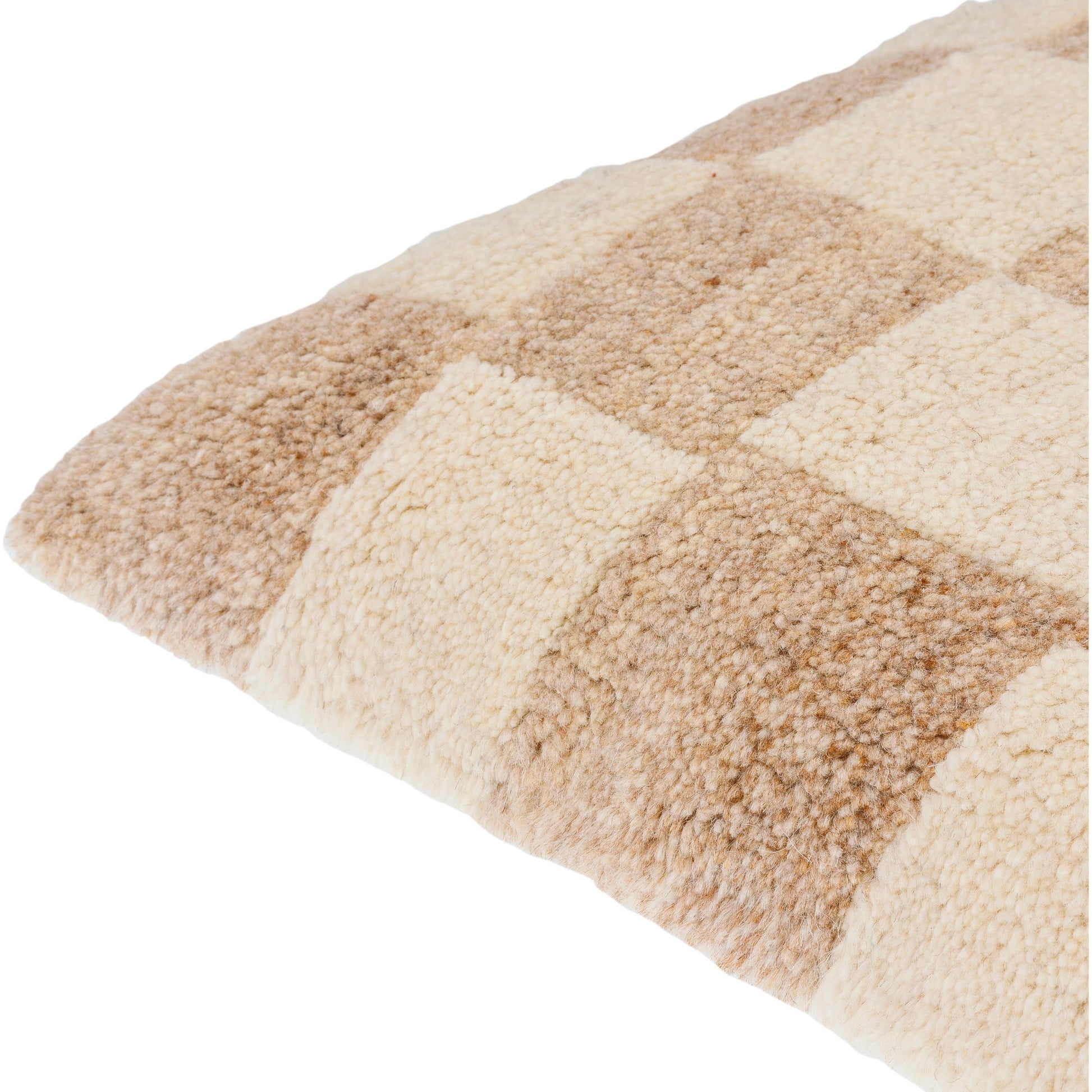 Balder Pillow - 481487 by Surya. Made from front: 80% wool, 20% cotton, back: 100% cotton in a modern style.