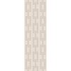 Beige, Gray / BDW-4042 / 2'6" x 8'