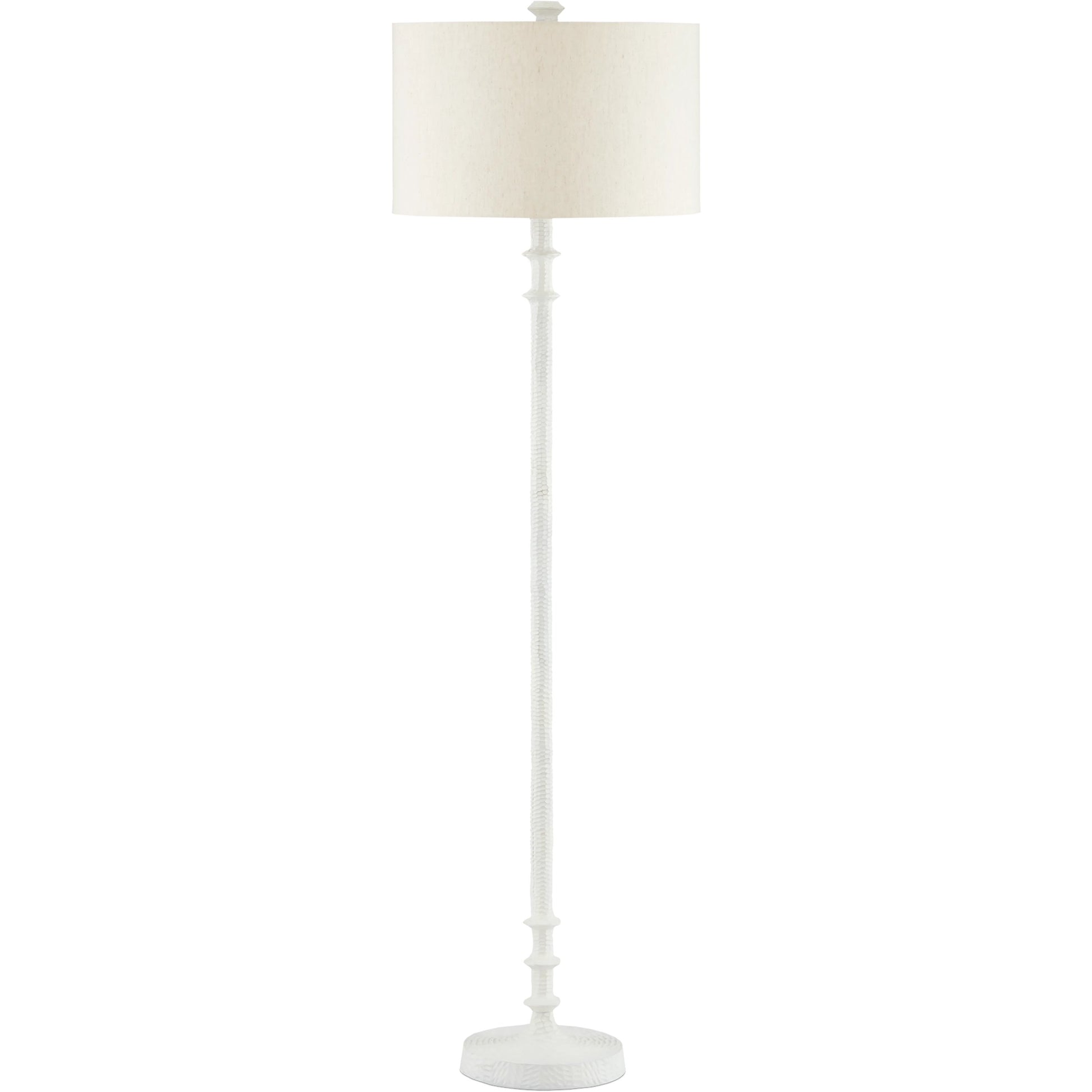 Gallo Floor Lamp by Currey and Company in bronze. Made from cast aluminum in a transitional style.