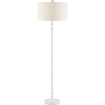 Gallo Floor Lamp by Currey and Company in bronze. Made from cast aluminum in a transitional style.