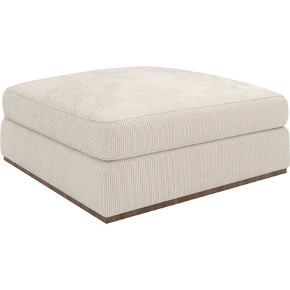 Bello Ottoman by Caracole in retro walnut. Made from unique in a eclectic & global style.