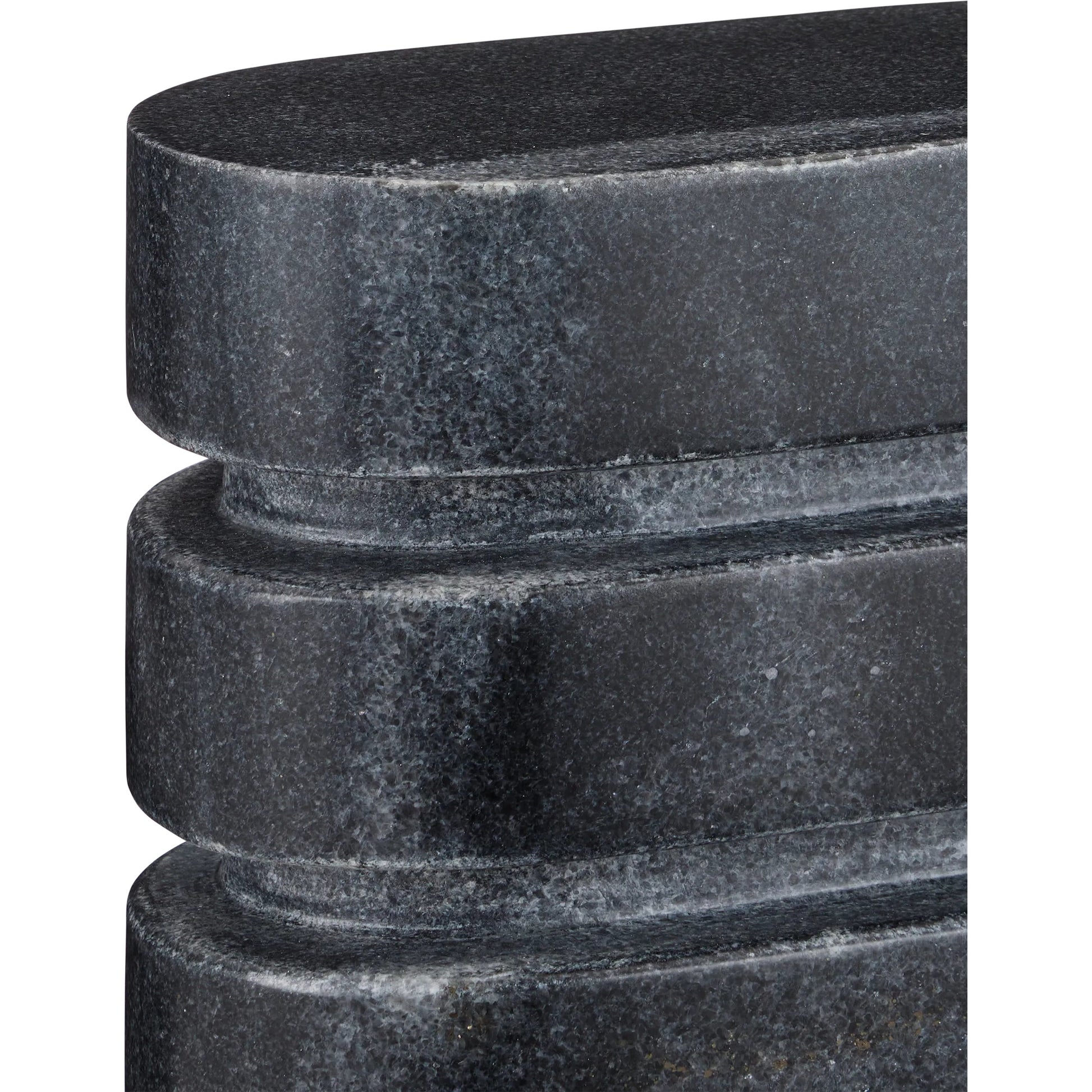 Bheslana Marble Object Set by Currey and Company in natural. Made from bheslana marble in a modern style.