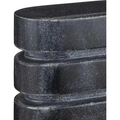 Bheslana Marble Object Set by Currey and Company in natural. Made from bheslana marble in a modern style.