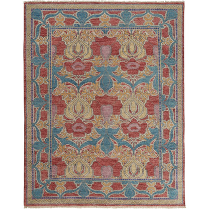 Beall Traditional Oriental Rug - 6633F by Feizy in blue, red, yellow. Made from wool in a unique style.
