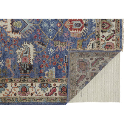 Beall Traditional Oriental Rug - 6708F by Feizy in blue, red. Made from wool in a unique style.