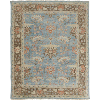Beall Traditional Oriental Rug - 6710F by Feizy in blue, brown. Made from wool in a unique style.