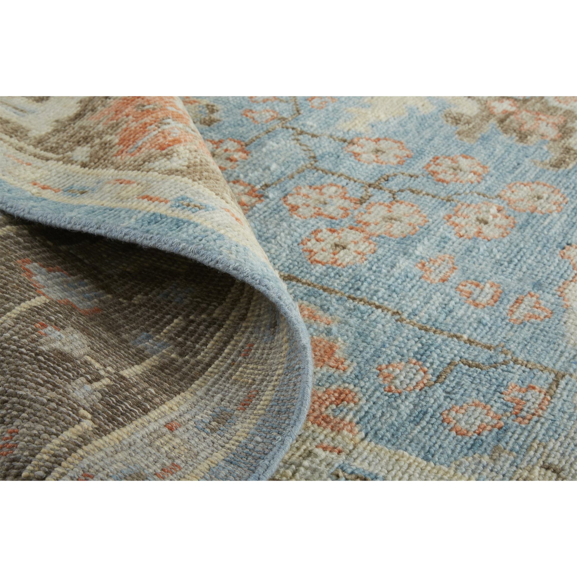 Beall Traditional Oriental Rug - 6710F by Feizy in blue, brown. Made from wool in a unique style.
