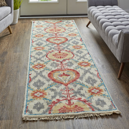 Beall Traditional Oriental Rug - 6712F by Feizy. Made from wool in a unique style.
