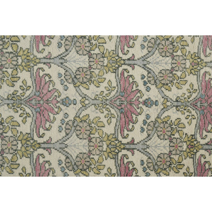 Beall Traditional & Botanical Rug - 6714F by Feizy in ivory, pink, green. Made from wool in a unique style.