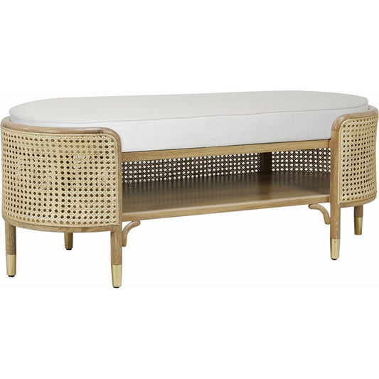 Beale Bench by Worlds Away. Made from unique in a coastal style.