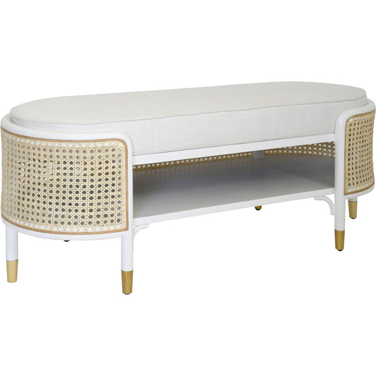 Beale Bench by Worlds Away. Made from unique in a coastal style.