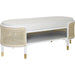 Beale Bench by Worlds Away. Made from unique in a coastal style.