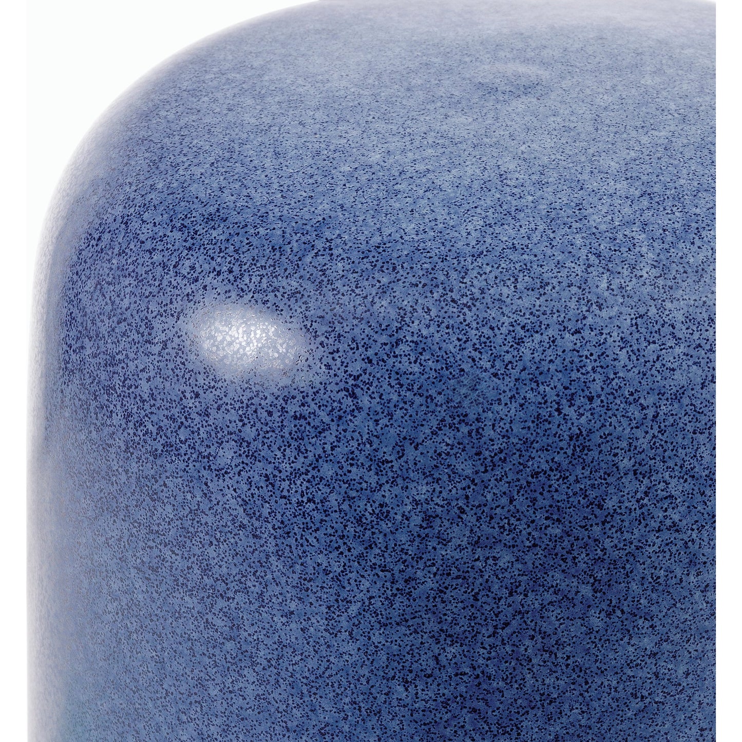 002 SI-2169147 | Closeup | Bean Vase- 538692 by Surya in top: blue, base: blue and glazedglazed. Made from ceramic in a modern style.