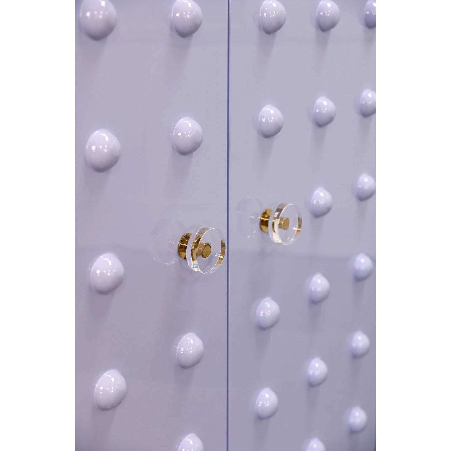 003 SI-2627566 | Closeup | Beau Two Door Cabinet by Worlds Away. Made from unique in a unique style.