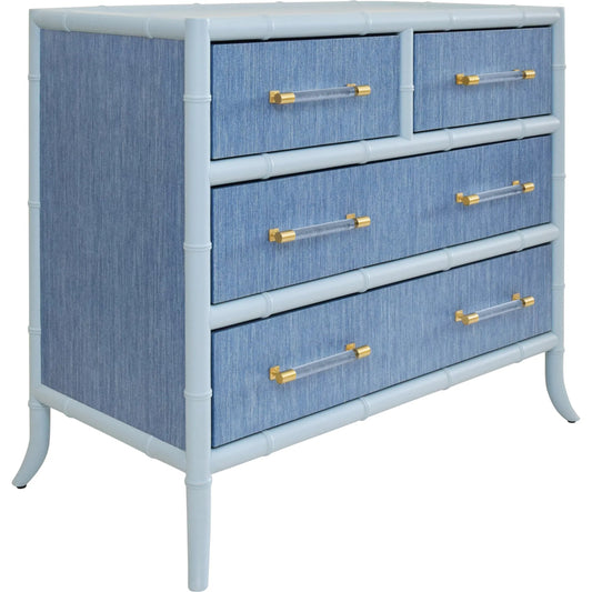 Beckett Four Drawer Chest by Worlds Away. Made from unique in a unique style.
