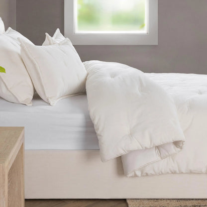 Talia 3-Piece Linen Blend Fabric Duvet Set by Villa by Classic Home. Made from unique in a unique style.