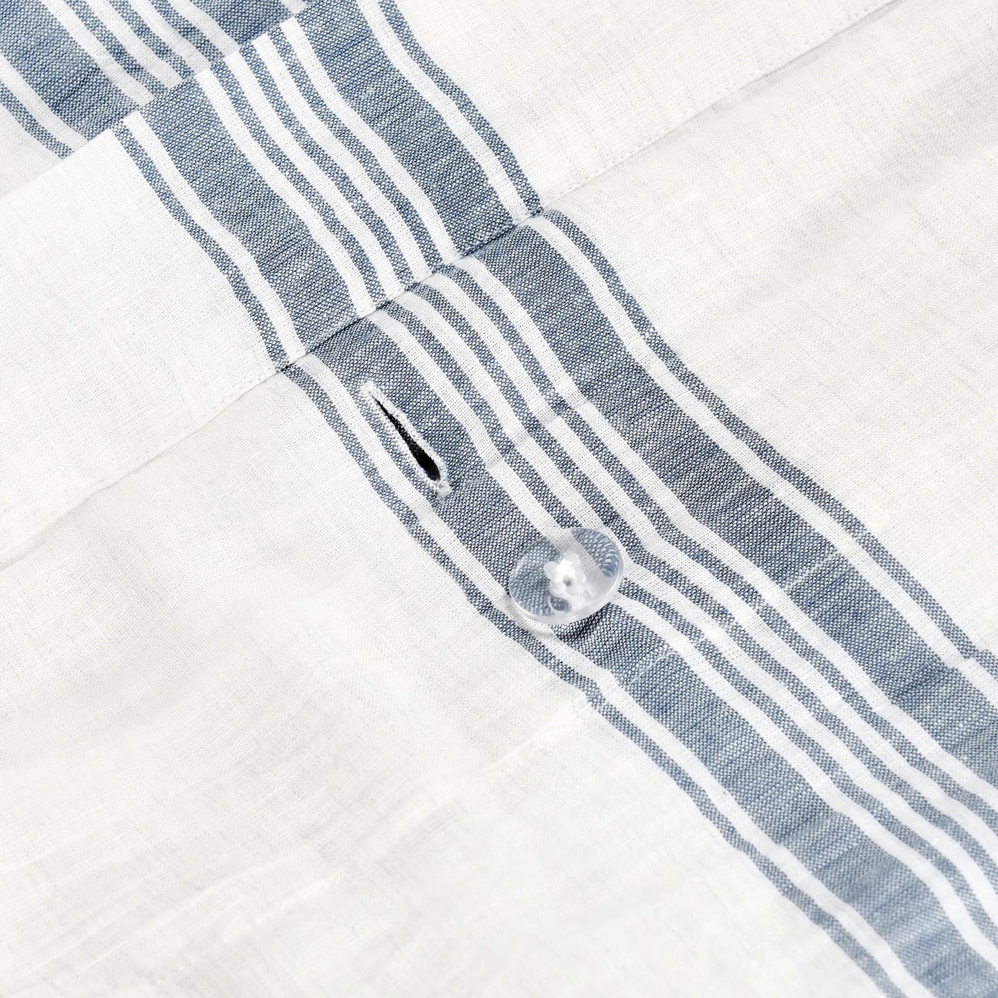 006 SI-2533269 | Closeup | Jayson 3-Piece Linen Blend Fabric Duvet by Villa by Classic Home. Made from 70% linen, 25% cotton, 5% cashmere in a unique style.