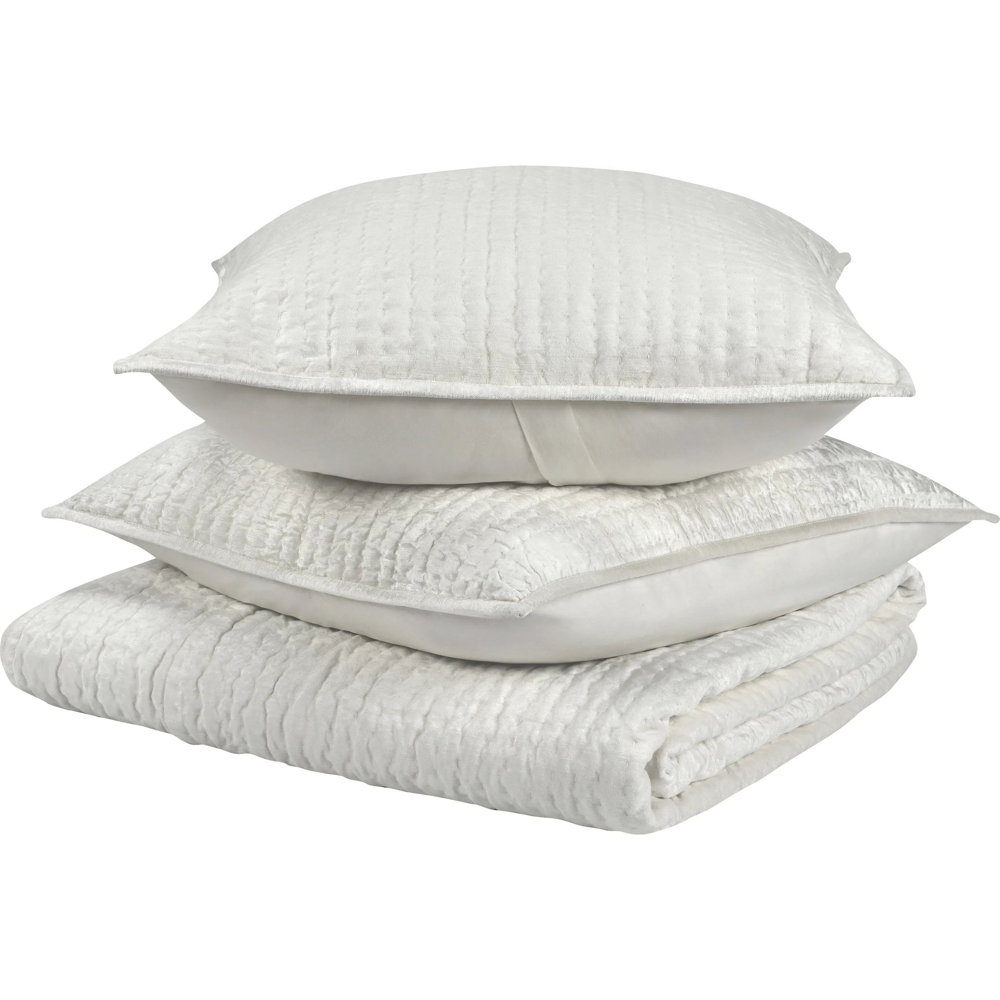 Bari 3-Piece Velvet Rayon Quilt Set by Villa by Classic Home. Made from unique in a unique style.