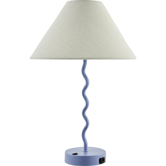 Begonia Accent Table Lamp by Livabliss in paintedpainted. Made from iron, linen in a unique style.