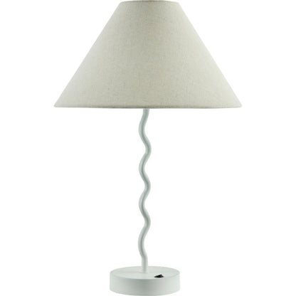 Begonia Accent Table Lamp (Set of 2) by Livabliss in paintedpainted. Made from iron, linen in a modern style.
