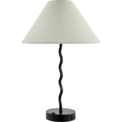 Begonia Accent Table Lamp (Set of 2) by Livabliss in paintedpainted. Made from iron, linen in a modern style.