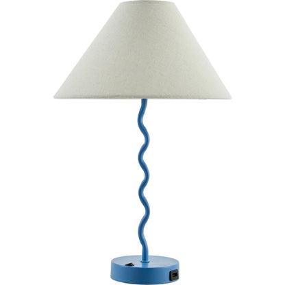 Begonia Accent Table Lamp (Set of 2) by Livabliss in paintedpainted. Made from iron, linen in a modern style.