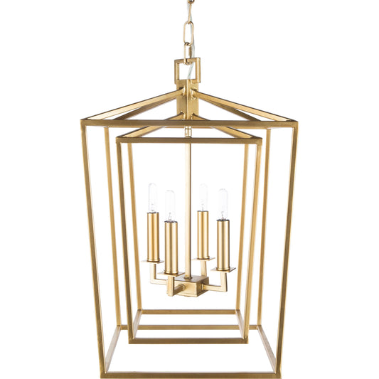 Bellair - 22214 by Surya in translucent, gold and gold. Made from metal in a transitional style.