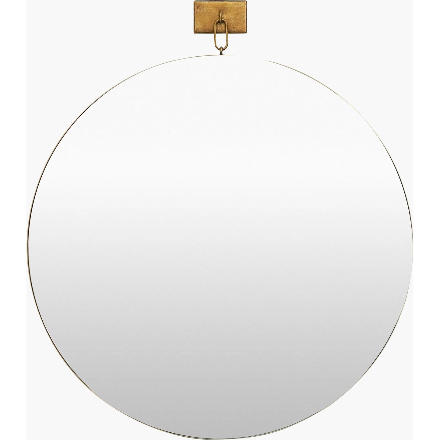 000 SI-2632758 | Primary Silo | Belladay Accent Mirror by Livabliss in antiqued silver gray. Made from manufactured wood in a unique style.