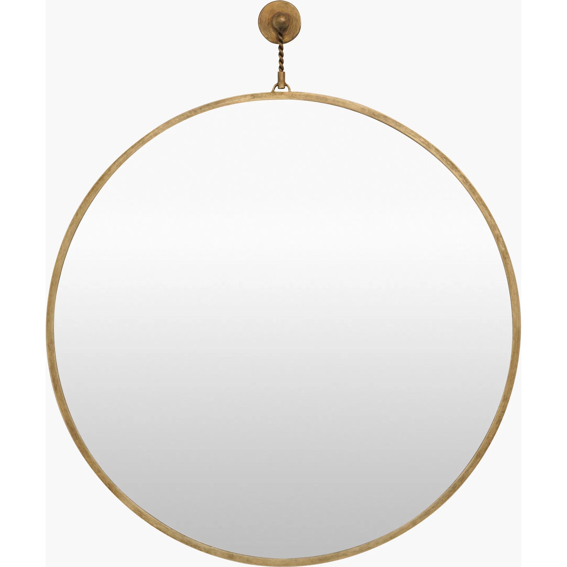 Belladay Accent Mirror by Livabliss in silver gray and antiqued. Made from manufactured wood in a unique style.