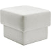 Beldon Ottoman by Surya. Made from polyester, plywood, foam, dacron in a transitional style.
