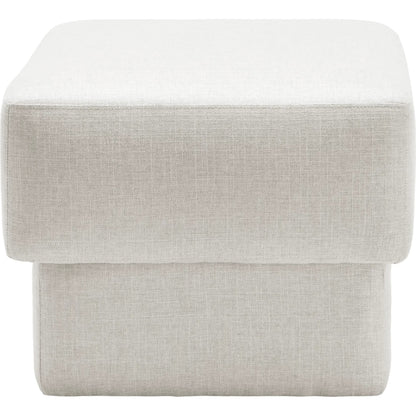 Beldon Ottoman by Surya. Made from polyester, plywood, foam, dacron in a transitional style.