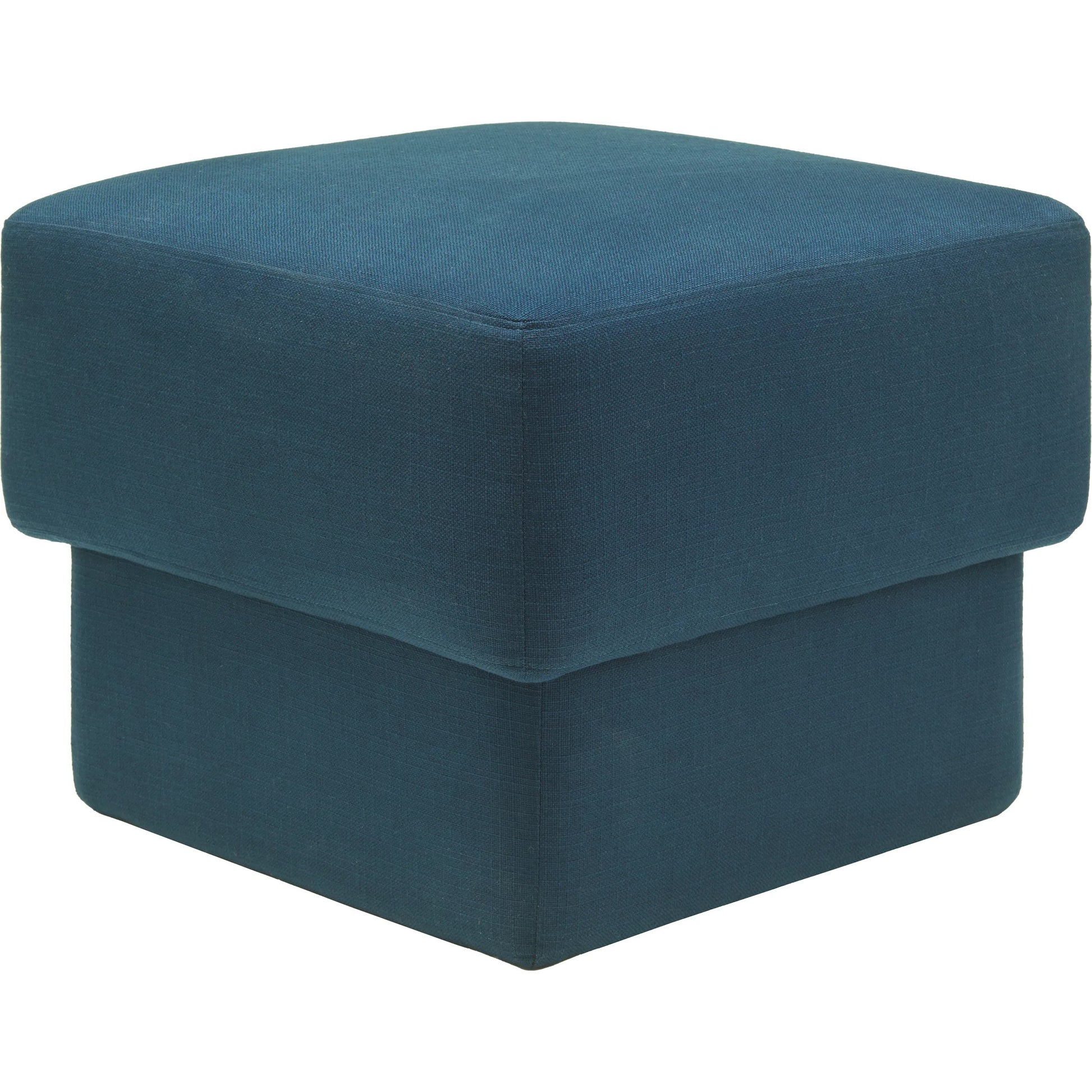 Beldon Ottoman by Surya. Made from polyester, plywood, foam, dacron in a transitional style.