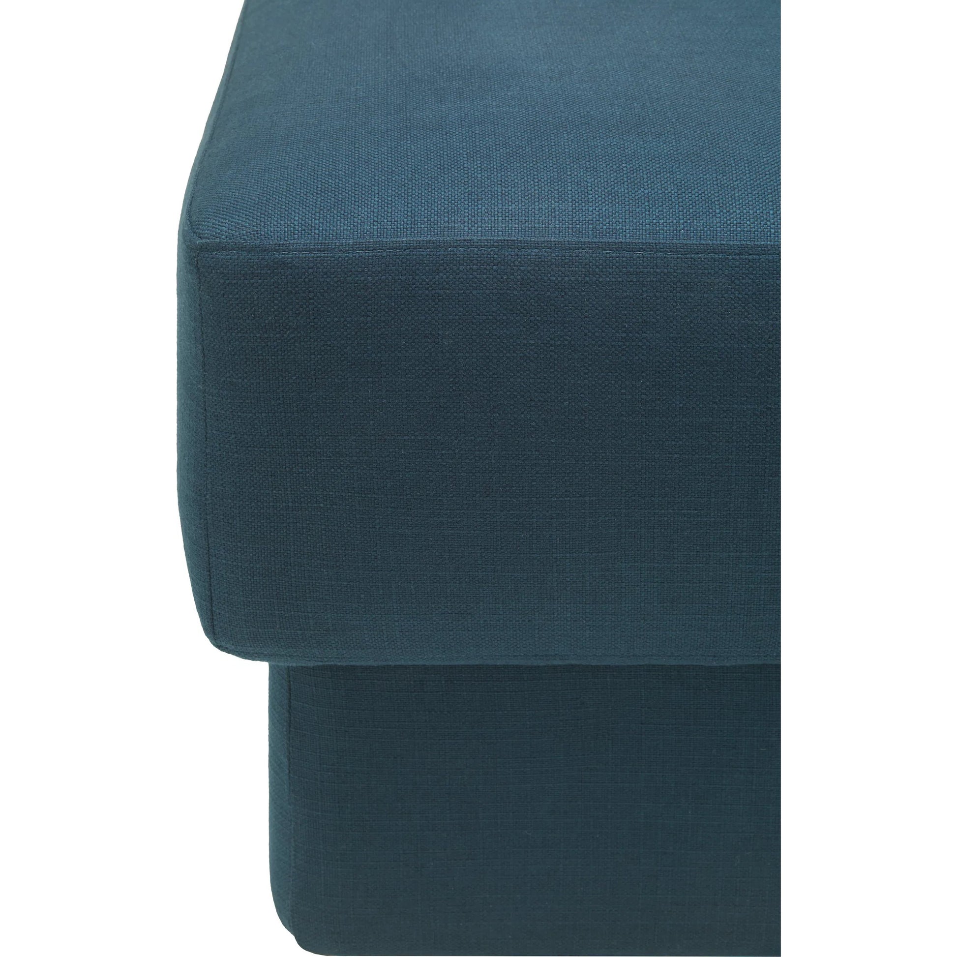 Beldon Ottoman by Surya. Made from polyester, plywood, foam, dacron in a transitional style.