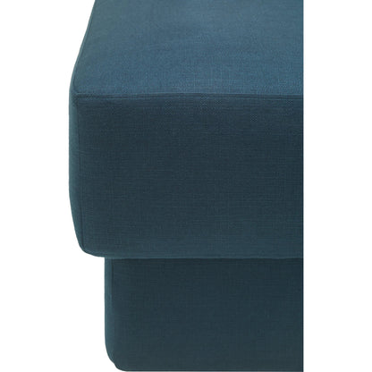 Beldon Ottoman by Surya. Made from polyester, plywood, foam, dacron in a transitional style.